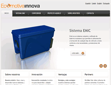 Tablet Screenshot of emic.es